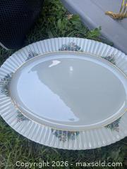 MaxSold Auction: Lenox Floral Porcelain Serving Set with Gold Trim - Pennington (New Jersey, USA) PARTNER MANAGED Downsizing Online Auction - Washington Crossing Pennington Road
