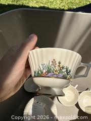 MaxSold Auction: Lenox Rutledge (P-303) Porcelain Tea Set - Pennington (New Jersey, USA) PARTNER MANAGED Downsizing Online Auction - Washington Crossing Pennington Road