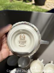 MaxSold Auction: Lenox Rutledge (P-303) Porcelain Tea Set - Pennington (New Jersey, USA) PARTNER MANAGED Downsizing Online Auction - Washington Crossing Pennington Road