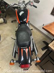 MaxSold Auction: 1999 Honda Magna V-Twin Cruiser, Black/Red/Chrome - East Brunswick (New Jersey, USA) SELLER MANAGED Reseller Online Auction - Tices Lane