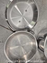 MaxSold Auction: All-Clad Stainless Steel Cookware Set, 7+ Pieces - Cypress (Texas, USA) PARTNER MANAGED Downsizing Online Auction - Woodworth Drive