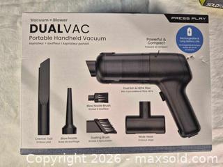 MaxSold Auction: Mixed Lot: GE LED Bulbs, DualVac Vacuum, Goal Zero Solar Flashlight - Cypress (Texas, USA) PARTNER MANAGED Downsizing Online Auction - Woodworth Drive