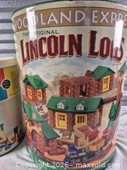 MaxSold Auction: Vintage Playskool & Lincoln Logs Building Set - Cypress (Texas, USA) PARTNER MANAGED Downsizing Online Auction - Woodworth Drive