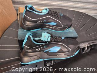 MaxSold Auction: Virtual Reality Treadmill: KAT VR Omnidirectional Treadmill with VR Shoes & Frame Parts - Cypress (Texas, USA) PARTNER MANAGED Downsizing Online Auction - Woodworth Drive