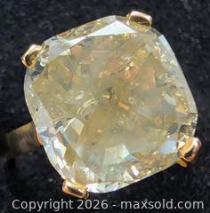 MaxSold Auction: 10k(4.65g), natural diamond (10.13ct)ring, size 7 - Toronto (Ontario, Canada) PARTNER MANAGED Downsizing Online Auction - Yonge Street