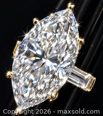 MaxSold Auction: 10k(7.1g), IGI lab diamond 12.05ct+0.7ct F VS2ring, size 5.75 - Toronto (Ontario, Canada) PARTNER MANAGED Downsizing Online Auction - Yonge Street