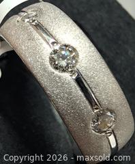 MaxSold Auction: 14K(12.32g),  NATURAL DIAMOND (0.25ct) RING - Toronto (Ontario, Canada) PARTNER MANAGED Downsizing Online Auction - Yonge Street
