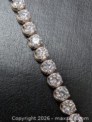MaxSold Auction: 14k(4.55g), lab diamond (4ct)bracelet 7" - Toronto (Ontario, Canada) PARTNER MANAGED Downsizing Online Auction - Yonge Street