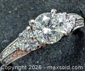 MaxSold Auction: 14k(4.9g), natural diamond (0.7+0.5ct)ring, size 6.5 - Toronto (Ontario, Canada) PARTNER MANAGED Downsizing Online Auction - Yonge Street
