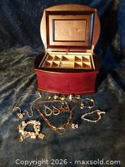 MaxSold Auction: Loaded jewelry box - Fairfield (California, USA) SELLER MANAGED Downsizing Online Auction - Dobe Lane (STORAGE)