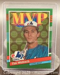 MaxSold Auction: 1991 Donruss Tim Wallach Baseball Collectible Trading Card  - Newmarket (Ontario, Canada) PARTNER MANAGED Reseller Online Auction - Walter Avenue