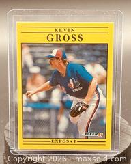 MaxSold Auction: 1991 Fleer Kevin Gross Baseball Collectible Trading Card  - Newmarket (Ontario, Canada) PARTNER MANAGED Reseller Online Auction - Walter Avenue