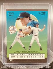 MaxSold Auction: 1991 Fleer Ultra Kevin Maas Baseball Collectible Trading Card  - Newmarket (Ontario, Canada) PARTNER MANAGED Reseller Online Auction - Walter Avenue