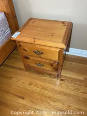 MaxSold Auction: Pine Night Stands B - Kingston (Ontario, Canada) SELLER MANAGED Downsizing Online Auction - Rankin Crescent