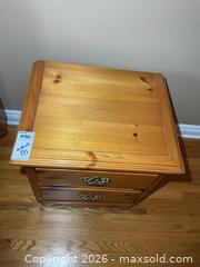 MaxSold Auction: Pine Night Stands B - Kingston (Ontario, Canada) SELLER MANAGED Downsizing Online Auction - Rankin Crescent
