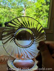 MaxSold Auction: Arcoroc made in France Iridescent Pink Glass dinner set with glassware - Markham (Ontario, Canada) SELLER MANAGED Downsizing Online Auction -  Kings College Road