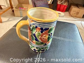 MaxSold Auction: Casa Rugerio Talavera-Style Ceramic Mug from Puebla, Mexico - Vancouver (British Columbia, Canada) SELLER MANAGED Estate Sale Online Auction - West King Edward Avenue (CONDO)