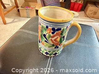 MaxSold Auction: Casa Rugerio Talavera-Style Ceramic Mug from Puebla, Mexico - Vancouver (British Columbia, Canada) SELLER MANAGED Estate Sale Online Auction - West King Edward Avenue (CONDO)