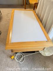 MaxSold Auction: Custom made 16x31” Wood Frame Light Box with White Plastic Diffuser, Corded for viewing sl - Vancouver (British Columbia, Canada) SELLER MANAGED Estate Sale Online Auction - West King Edward Avenue (CONDO)
