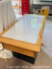 MaxSold Auction: Custom made 16x31” Wood Frame Light Box with White Plastic Diffuser, Corded for viewing sl - Vancouver (British Columbia, Canada) SELLER MANAGED Estate Sale Online Auction - West King Edward Avenue (CONDO)
