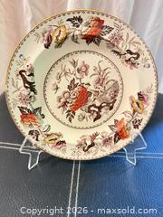 MaxSold Auction: Earthenware Floral Transferware Salad/Dessert Plate, marked 'BULLE NCH' 7” - Vancouver (British Columbia, Canada) SELLER MANAGED Estate Sale Online Auction - West King Edward Avenue (CONDO)