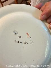 MaxSold Auction: Earthenware Floral Transferware Salad/Dessert Plate, marked 'BULLE NCH' 7” - Vancouver (British Columbia, Canada) SELLER MANAGED Estate Sale Online Auction - West King Edward Avenue (CONDO)
