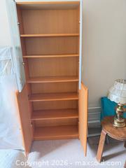 MaxSold Auction: Ikea Billy Light Brown Beech Veneer Display Cabinet Bookcase 31x12x78” height approx - Vancouver (British Columbia, Canada) SELLER MANAGED Estate Sale Online Auction - West King Edward Avenue (CONDO)