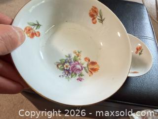 MaxSold Auction: Kahla Porcelain Floral Bowls with Gold Rim (2) - Vancouver (British Columbia, Canada) SELLER MANAGED Estate Sale Online Auction - West King Edward Avenue (CONDO)