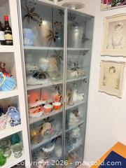 MaxSold Auction: Maybe Ikea Billy Double-Door Glass Display / Curio Cabinet with Metal Frame NO CONENTS!!! - Vancouver (British Columbia, Canada) SELLER MANAGED Estate Sale Online Auction - West King Edward Avenue (CONDO)