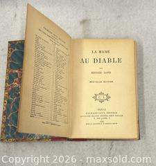 MaxSold Auction: Antique La Mare Au Diable By, George Sand 1896 130 Year old Book - Los Angeles (California, USA) SELLER MANAGED Charity/Fundraising Online Auction - Vanowen Street