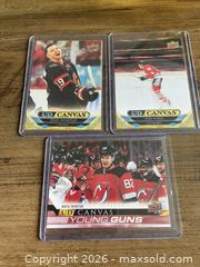 MaxSold Auction: 3 UD Canvas Hockey Cards - Ottawa (Ontario, Canada) SELLER MANAGED Reseller Online Auction - Canadian Shield Avenue (CONDO)