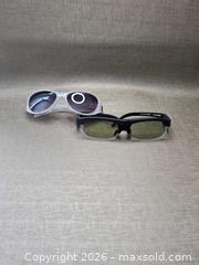 MaxSold Auction: Epson 3D Active Glasses & Fashion Sunglasses Lot – 2 Pairs - Vancouver (British Columbia, Canada) SELLER MANAGED Reseller Online Auction - East 7th Avenue (STORAGE)