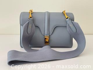 MaxSold Auction: Celine Teen Soft 16 in Pastel Blue Calf Skin Leather COA  - Toronto (Ontario, Canada) PARTNER MANAGED Estate Sale Online Auction -  Esander Drive (STORAGE)