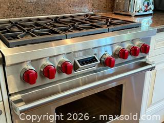 MaxSold Auction: Wolf Stainless Steel DF366 Duel Fuel 36” Range Oven  - Toronto (Ontario, Canada) PARTNER MANAGED Estate Sale Online Auction -  Esander Drive (STORAGE)