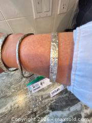 MaxSold Auction: Beautiful Sterling silver bracelets - Langley (British Columbia, Canada) PARTNER MANAGED Downsizing Online Auction - 24th Avenue