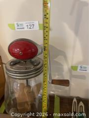 MaxSold Auction: Vintage Butter Churn & Press - Langley (British Columbia, Canada) PARTNER MANAGED Downsizing Online Auction - 24th Avenue
