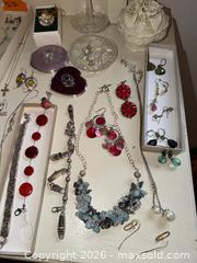 MaxSold Auction: Costume Jewelry Lot — Some sterling - San Jose (California, USA) PARTNER MANAGED Estate Sale Online Auction - Union Avenue