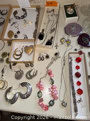MaxSold Auction: Costume Jewelry Lot — Some sterling - San Jose (California, USA) PARTNER MANAGED Estate Sale Online Auction - Union Avenue