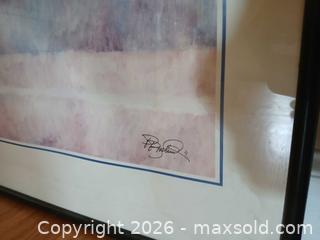 MaxSold Auction: Signed Framed Baseball Print with Assorted Bats, Patches & Card - San Jose (California, USA) PARTNER MANAGED Estate Sale Online Auction - Union Avenue