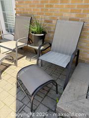 MaxSold Auction: 5pc Chair & Foot Rest with Table - Toronto (Ontario, Canada) SELLER MANAGED Estate Sale Online Auction - Island Road