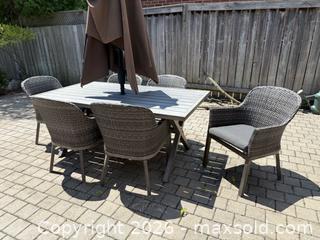 MaxSold Auction: Patio Table + 6 Chairs - Toronto (Ontario, Canada) SELLER MANAGED Estate Sale Online Auction - Island Road