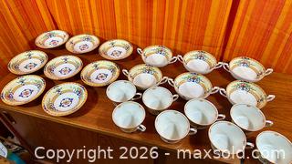 MaxSold Auction: Vintage Royal Worcester England Cordova Pattern Pieces - Hamilton (Ontario, Canada) SELLER MANAGED Estate Sale Online Auction - Gertrude Street