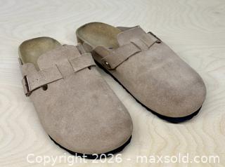 MaxSold Auction: Birkenstock Boston Clogs -Size 42 - Toronto (Ontario, Canada) SELLER MANAGED Downsizing Online Auction - Nassau Street