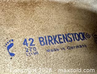 MaxSold Auction: Birkenstock Boston Clogs -Size 42 - Toronto (Ontario, Canada) SELLER MANAGED Downsizing Online Auction - Nassau Street