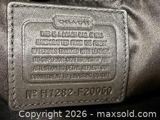 MaxSold Auction: COACH Pleated Satin and Patent Leather Ashley Tote - Toronto (Ontario, Canada) SELLER MANAGED Downsizing Online Auction - Nassau Street