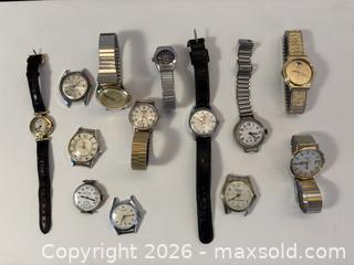 MaxSold Auction: Vintage Watch Lot - North Vancouver (British Columbia, Canada) PARTNER MANAGED Downsizing Online Auction - 14th Street West