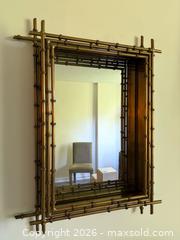 MaxSold Auction: Hollywood Regency 70’s Bamboo Mirror  - Toronto (Ontario, Canada) SELLER MANAGED Estate Sale Online Auction - Millwood Road (CONDO)