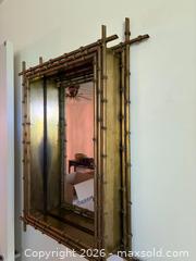 MaxSold Auction: Hollywood Regency 70’s Bamboo Mirror  - Toronto (Ontario, Canada) SELLER MANAGED Estate Sale Online Auction - Millwood Road (CONDO)