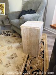 MaxSold Auction: Marble pedestals  - Toronto (Ontario, Canada) SELLER MANAGED Estate Sale Online Auction - Millwood Road (CONDO)