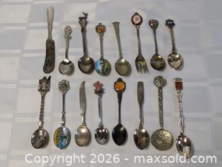 MaxSold Auction: 15 spoons and 1 Butter Knife Lot Silver Plated - Kingston (Ontario, Canada) SELLER MANAGED Reseller Online Auction - Railway Street